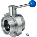 Заслонка різьбова AISI-304 Ду25 Заслонка різьбова AISI-304 Ду25