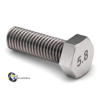 Болт ст. оц. DIN-933 з ПР 5.8 М10x20 Болт ст. оц. DIN-933 з ПР 5.8 М10x20