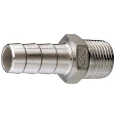 Штуцер нерж. AISI-304 для шланга Ду15 G1/2" Штуцер нерж. AISI-304 для шланга Ду15 G1/2"