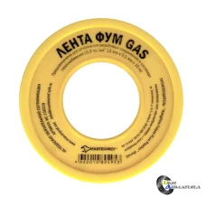 Стрічка ФУМ 0,1мм x 12мм х 10м газ