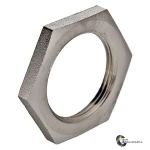 Контргайка латунна нікельована Ду40 G1 1/2 Контргайка латунна нікельована Ду40 G1 1/2