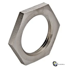 Контргайка латунна нікельована Ду15 G1/2" Контргайка латунна нікельована Ду15 G1/2"