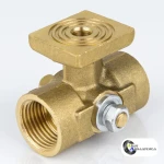 Кран манометричний 11Б18бк з фланцем 1/2''x1/2'' Ру16 Кран манометричний 11Б18бк з фланцем 1/2''x1/2'' Ру16