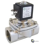 Електромагнітний клапан ODE н/ж AISI-316 PTFE НЗ Ду25 Ру16 Електромагнітний клапан ODE н/ж AISI-316 PTFE НЗ Ду25 Ру16