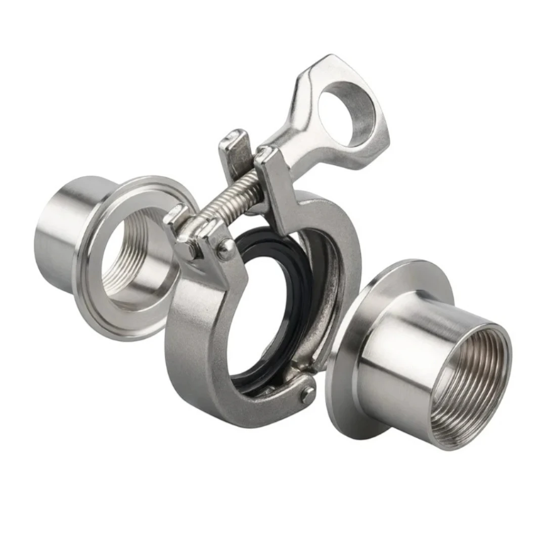 Нержавіючі з'єднання Clamp